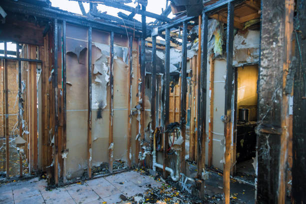 Professional Fire Damage Restoration technician working in Longwood, FL